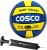 cosco combo of 2, 1 shot volleyball size-4, 1 speed up hand ball pump & 1 needle|| ball pump for fo