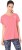 puma casual short sleeve solid women pink top