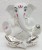 gold art india silver plated ganesh (5x4x3cm)/ ganesha online/ god ganesh idol/ vinayaka idol/ silv