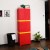 cello novelty large plastic cupboard(finish color - red & yellow)