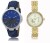 REMIXON Couple Watch With Clasical Look Designer Printed Dial LR 024 _ 203 Analog Watch  - For Coup