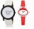 REMIXON Couple Watch With Clasical Look Designer Printed Dial LR 026 _ 206 Analog Watch  - For Coup