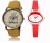 REMIXON Couple Watch With Clasical Look Designer Printed Dial LR 030 _ 206 Analog Watch  - For Coup