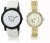 REMIXON Couple Watch With Clasical Look Designer Printed Dial LR 026 _ 203 Analog Watch  - For Coup