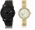REMIXON Couple Watch With Clasical Look Designer Printed Dial LR 025 _ 203 Analog Watch  - For Coup