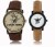 REMIXON Couple Watch With Clasical Look Designer Printed Dial LR 029 _ 209 Analog Watch  - For Coup