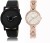 REMIXON Couple Watch With Clasical Look Designer Printed Dial LR 025 _ 215 Analog Watch  - For Coup