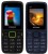 Mymax M40 Combo of Two Mobiles(Black, Green & Blue)