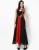 athena women maxi red, black dress ADR-531