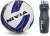 nivia combo of two- one 'storm revolution' football (size-5) and one 'g-2020' sipper bottle- footba