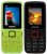 Mymax M40 Combo of Two Mobiles(Green Black, Black Red)