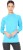 puma casual full sleeve solid women light blue top