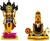 vintan combo set of 2 religious god vishnu figurine/lord tirupati balaji idol handicraft statue-hom