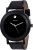 Passport Men's Black Dial Analog Wrist Watch - Classic Casual Watch | Comfortable PU Leather S