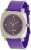 Maxi Retail Hot Running Square PG-Purple Analogue Analog Watch  - For Girls