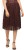 forever 21 self design women a-line maroon skirt 00198818- BURGUNDY