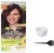 garnier color naturals hair color (coffee brown no. 5) + 1 mixing bowl + 1 dyeing brush(3 items in 