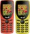 Hicell C1 Tiger Combo of Two Mobiles(Orange & Yellow)