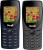 Hicell C1 Tiger Combo of Two Mobiles(Blue & Grey)