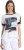 vero moda printed women round neck black, white t-shirt 10138846-Snow White