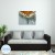 bharat lifestyle tulip fabric 3 seater  sofa(finish color - black grey)
