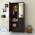 flipkart perfect homes julian engineered wood 2 door wardrobe(finish color - wenge, mirror included