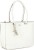 guess trylee large society satchel white satchel