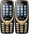 Inovu A9 Combo of Two Mobiles(Black&Gold)