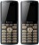 Ssky K7i Combo of Two Mobiles(Gold & Black)