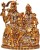 art n hub lord shiva family / shiv parivar parvati ganesh idol god statue decorative showpiece  -  