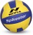 nivia spikester (encounter) volleyball - size: 4(pack of 1, blue, yellow)