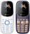 Ssky K7 Pro Combo of Two Mobiles(White, Blue)