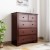the attic solid wood free standing chest of drawers(finish color - dark walnut)
