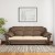 bharat lifestyle china gate fabric 3 seater  sofa(finish color - golden brown)