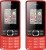 I Kall K25 Combo of Two Mobiles(Red)