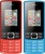 I Kall K25 Combo of Two Mobiles(Red&Blue)