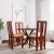 induscraft pisa round sheesham solid wood 4 seater dining set(finish color - brown)
