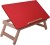 adlakha furniture multi utility wood portable laptop table(finish color - red)