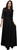 v&m flared gown(black) VM79