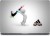 Gallery 83 ® Adidas Nike Exclusive High Quality Laptop Decal, laptop skin sticker 15.6 inch (15 x 