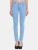 crease & clips slim women's light blue jeans JNS4001