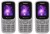 mymax m32 combo of three mobiles(white)