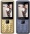 Niamia CAD 2 Combo of Two Mobiles(Gold&Blue)