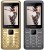 Niamia CAD 2 Combo of Two Mobiles(Gold&Grey)