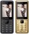 Niamia CAD 2 Combo of Two Mobiles(Black&Gold)