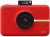 polaroid snap touch instant print camera with lcd touchscreen display (red) instant camera(red)