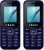 I Kall K130 New Combo of Two Mobile(Blue)