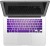 GADGETS WRAP GWSD-2359 Printed Purple Solid Laptop Keyboard Skin(Multicolor)