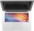 GADGETS WRAP GWSD-1721 Printed Gradient Color Mixing Laptop Keyboard Skin(Multicolor)