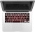 GADGETS WRAP GWSD-2069 Printed Love Red Black Laptop Keyboard Skin(Multicolor)
